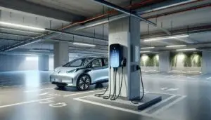 Punto de recarga compartido en comunidad de vecinos