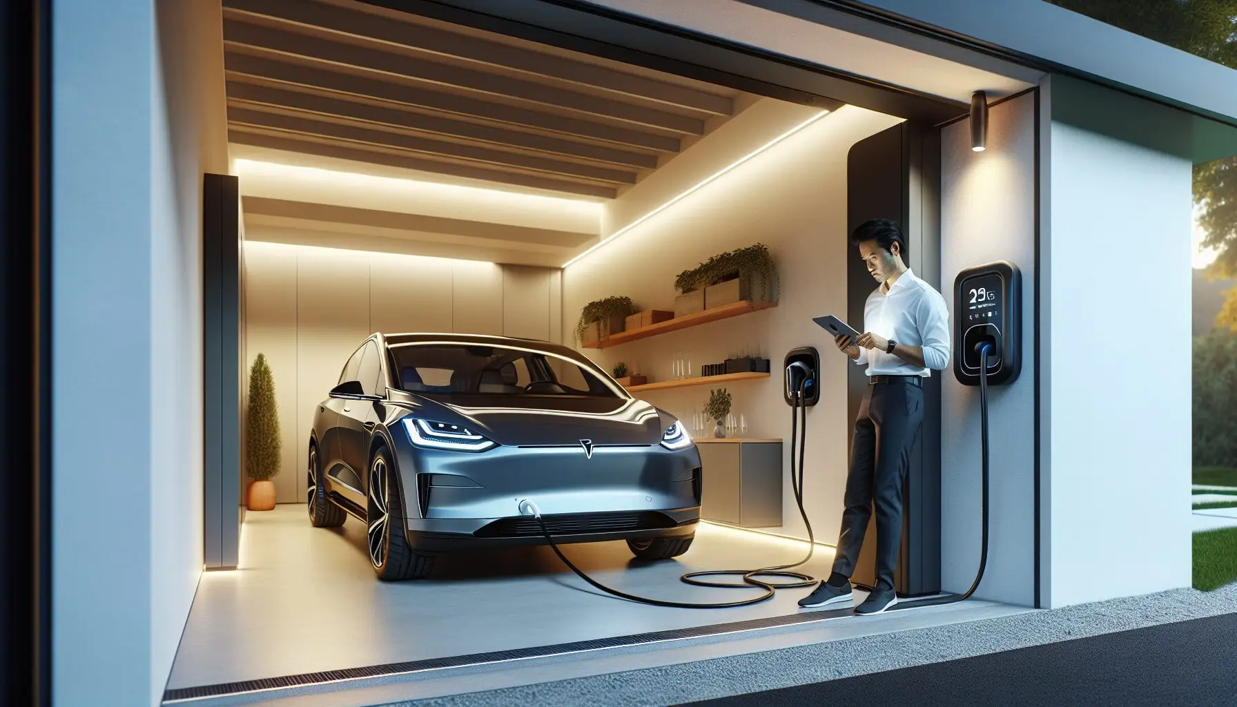 Qué potencia de carga necesitas en casa para tu coche